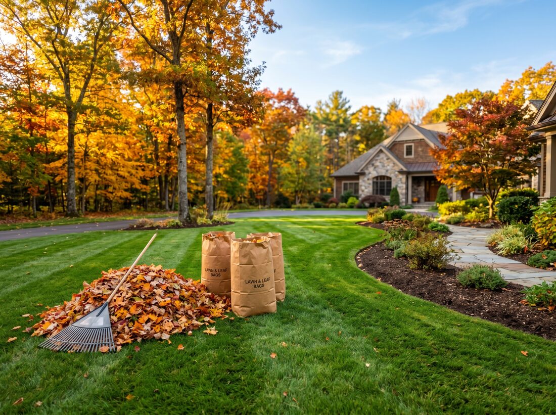 Seasonal leaf cleanup